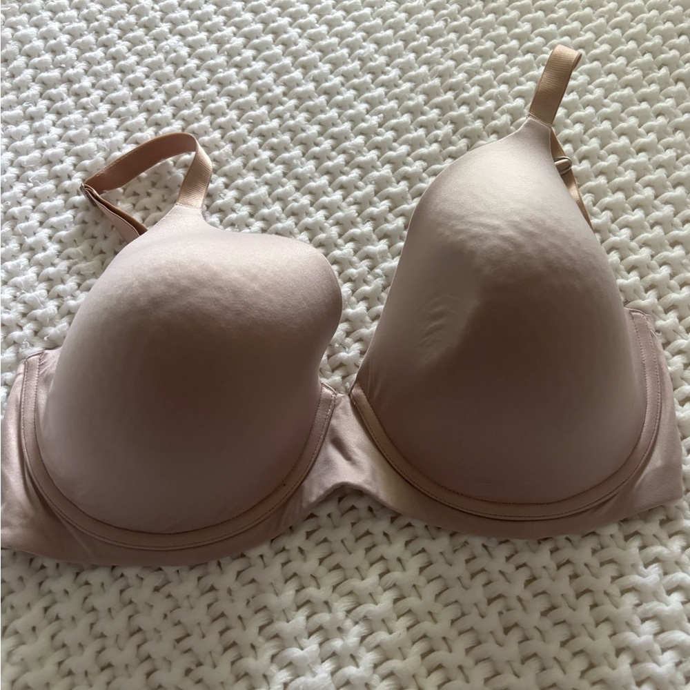 Aerie Light Tan T-Shirt Bra with Seamless Comfort
